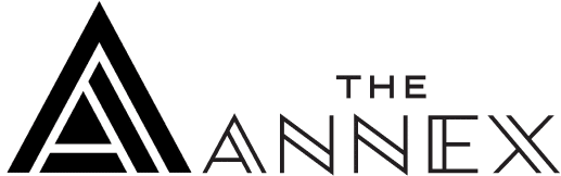 The Annex Logo with a the letter A stylized as a triangle